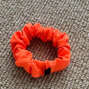 Lululemon Athletica Bright Orange Scrunchie NWOT